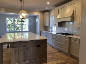 kitchen with island